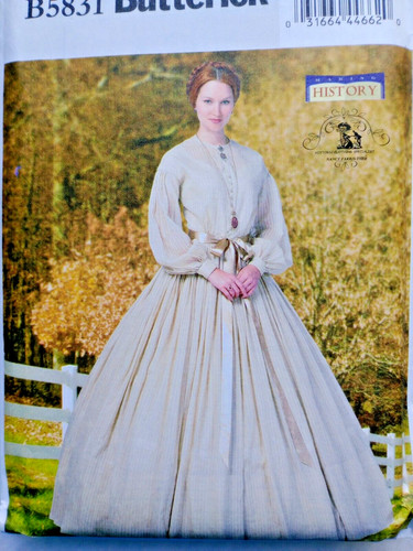 Butterick b5831 history civil - butterick,