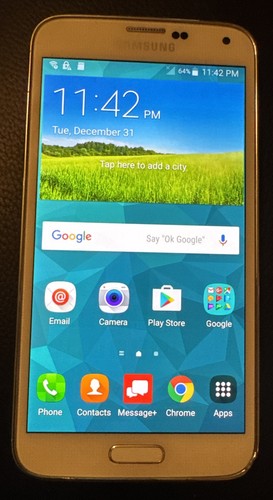 Samsung galaxy g900v - s5, sm-g900v
