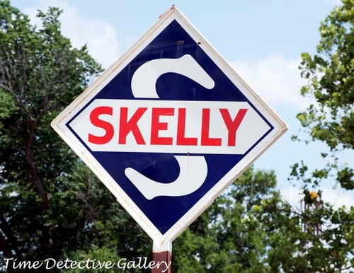 Vintage skelly gas station - vintage,