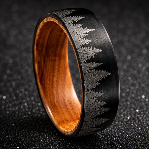 Whiskey barrel wood tungsten - whiskey,