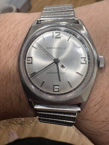 Caravelle men vintage watch - vintage,