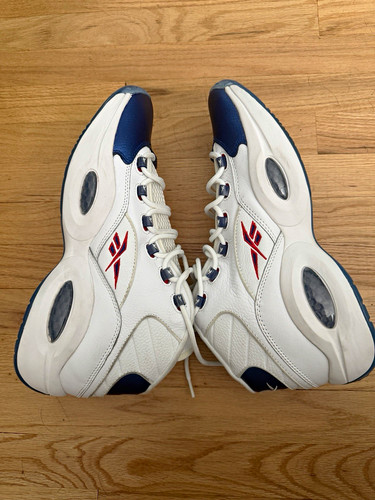 Reebok questions blue toe - blue,