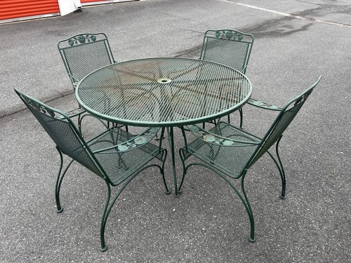 Woodard wrought iron - iron, patio