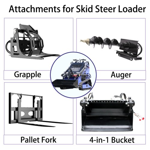 Skid steer loader attachments - loader,