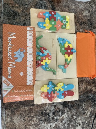 Montessori mama wooden toddler - wooden,