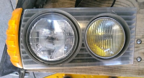 Mercedes w123 headlights 240d - mercedes,