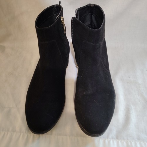 Women black suede ankle - women's,