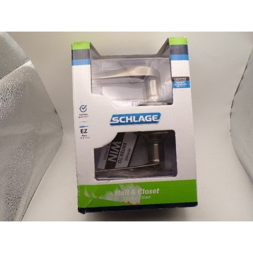 Schlage hall and closet - and,