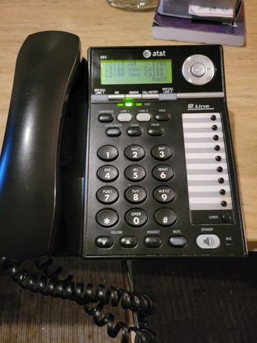 Line 993 backlit - at&t, 2-line