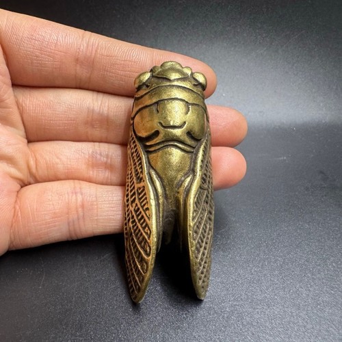 Solid brass paperweight - brass,