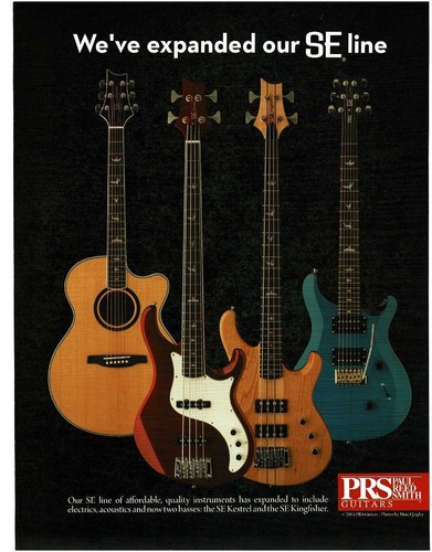 2014 prs electric - prs, se