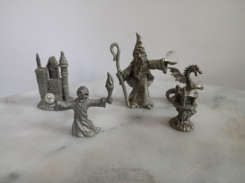 Lot pewter fantasy - of,