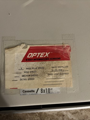 Mci optonix 8x10 cassette - mci,