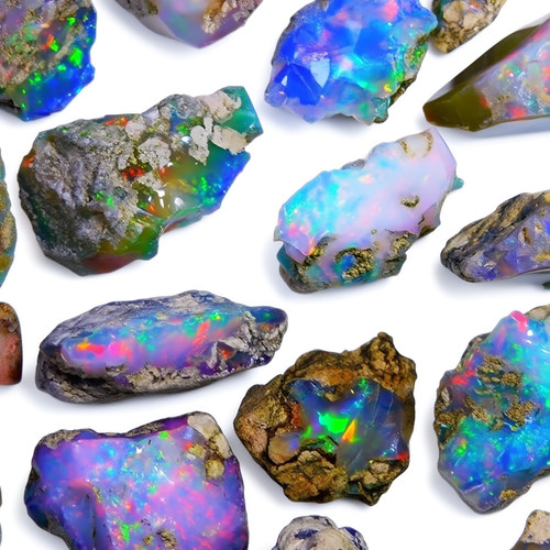 Natural opal 200 rough - natural,