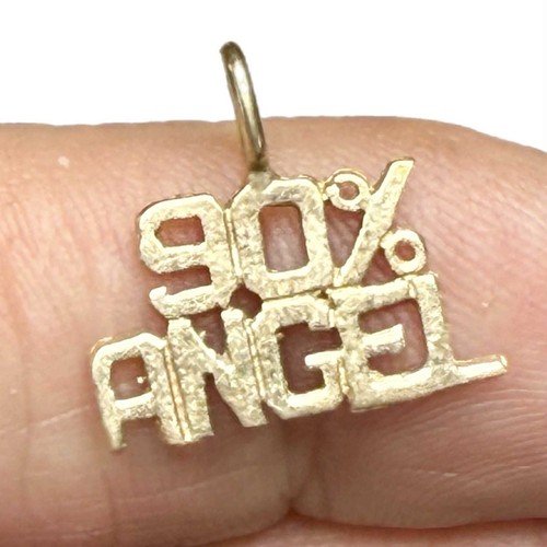 Lux vintage 14k gold - gold, angel
