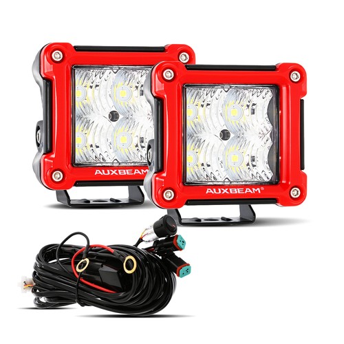 Auxbeam inch led - 3"inch, cube