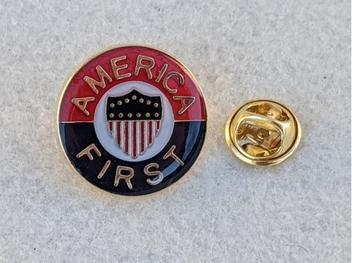 America first lapel - first,