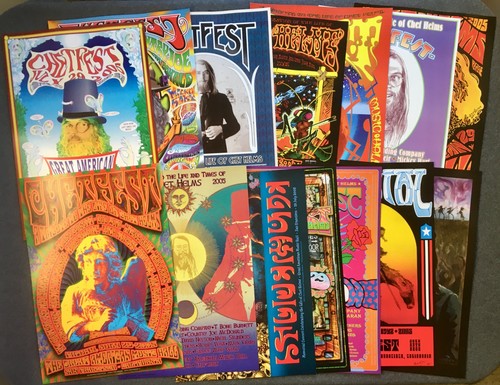 2005 chetfest poster set - poster, chet