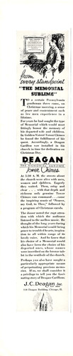 Deagan tower chimes church - deagan,