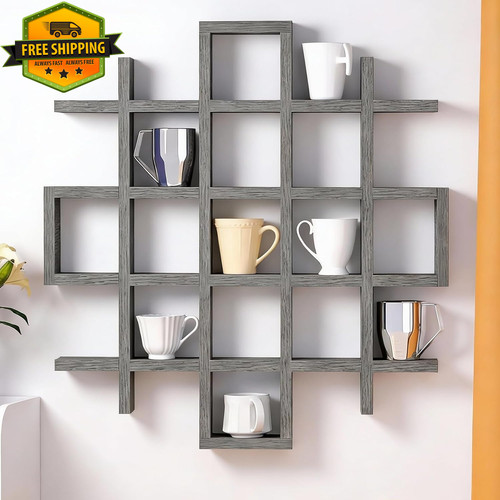 Mug display shelf wall - mug,