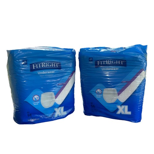 Fit right adult - diapers, leak