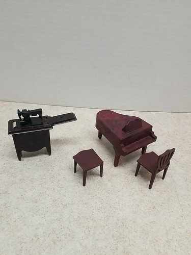 Vintage toy dollhouse marbled - vintage,