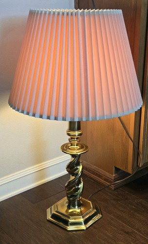 Vintage mcm stiffel - tall, brass