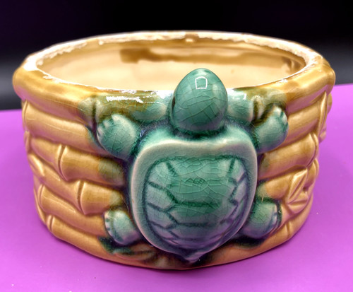 Turtle planter lucky bamboo - turtle,