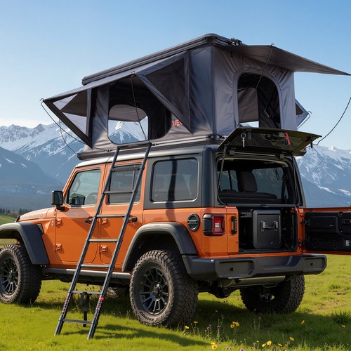 Vevor rooftop tent hard - rooftop,