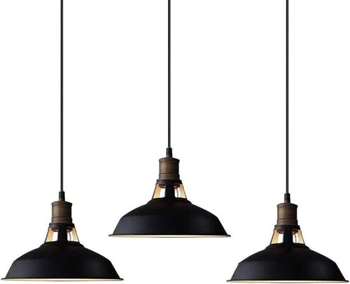 Industrial metal barn pendant - barn,