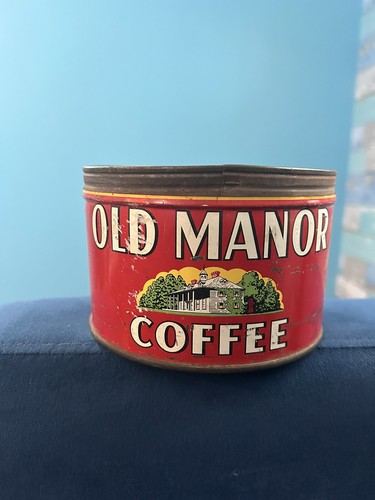 Vintage old manor coffee - vintage,