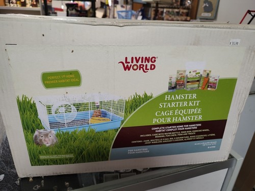 Living world hamster starter - world,