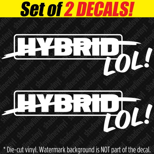 Hybrid lol decal sticker 4x4 - hybrid,