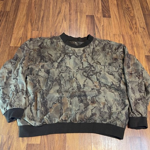Natural gear camo pullover - natural,
