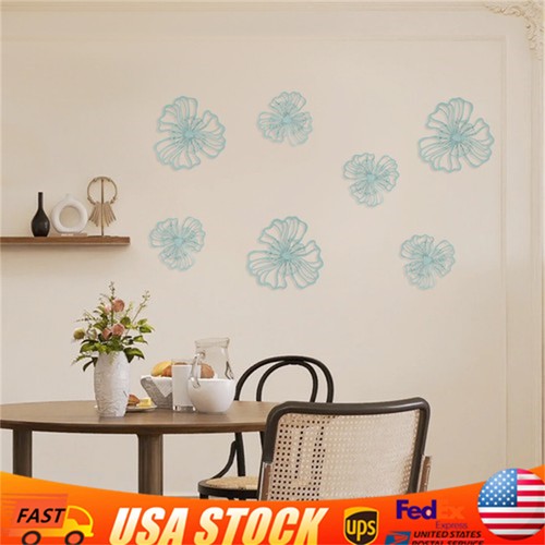 Piece metal wall decor - 7-piece,
