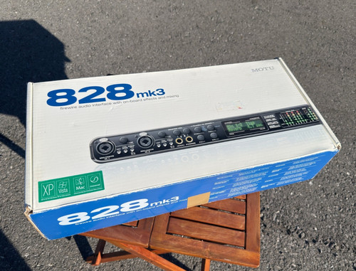 Motu 828mk3 firewire audio - motu,