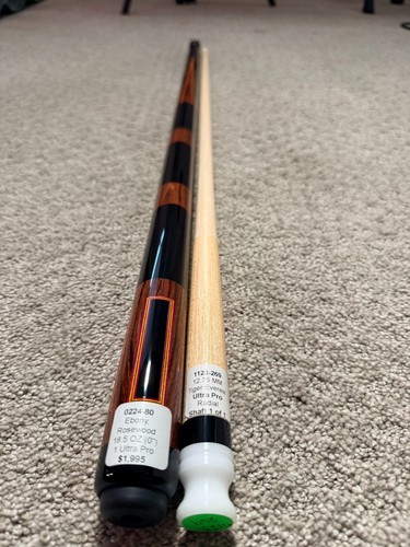 Jacoby custom pool cue - pool, ebony