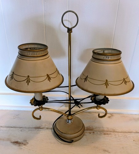 Vintage brass double - brass,