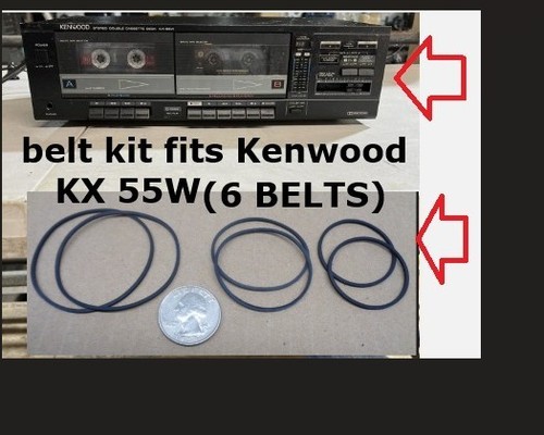 Belts fits kenwood 55w - belts, kx