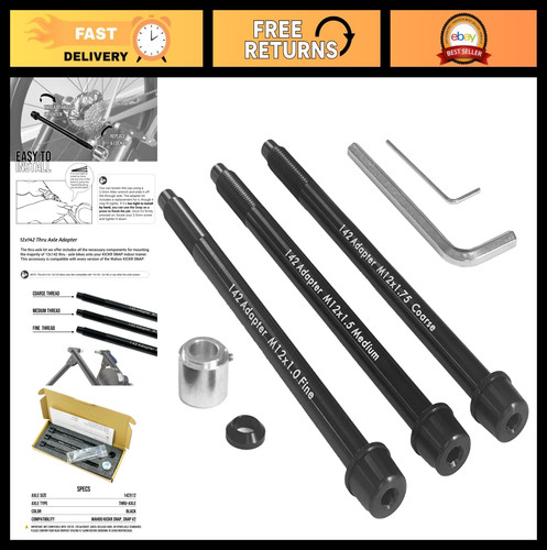 12x142mm thru axle adapter - axle,