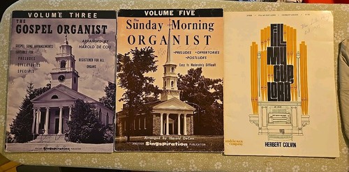 Organ music lot vintage - organ,