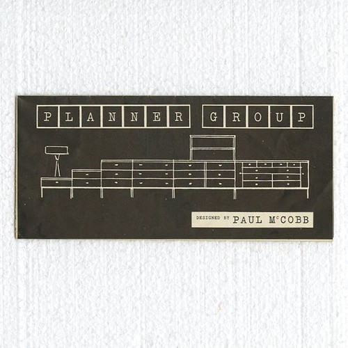 1950 paul mccobb planner - c.,