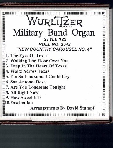 Wurlitzer style 125 band organ - 125,