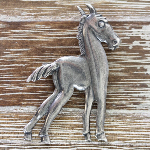 Vintage donkey sterling silver - vintage,