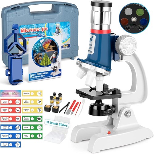 Piece kids microscope - 58-piece,