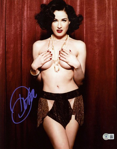 Dita von teese - teese, signed