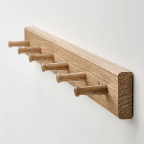 Rack with knobs - with, wood