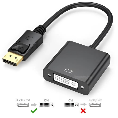 Displayport male dvi - displayport, to