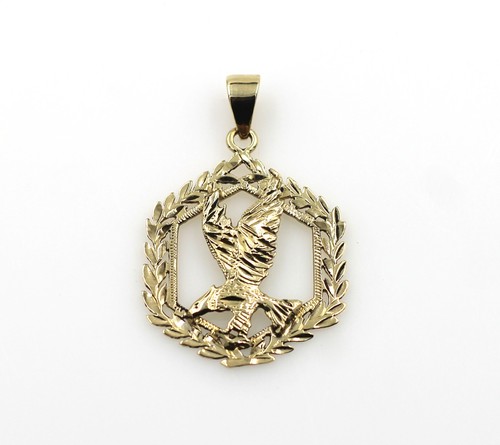 10k yellow gold american - 10k, eagle