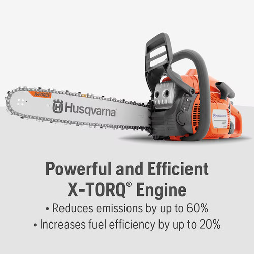 Husqvarna gas chainsaw 435 - chainsaw,